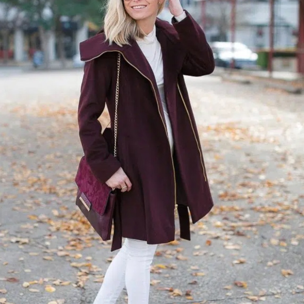 Cole Haan Wool Coat | sz 14